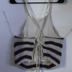 Crotchet Chevron Mid Top